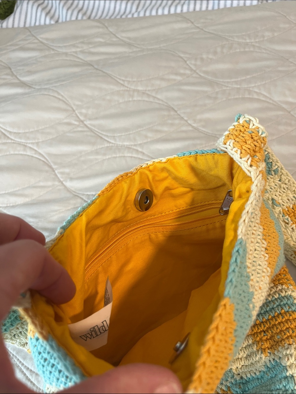 Wild Fable Multicolor Crochet Bag - Picture 12 of 12